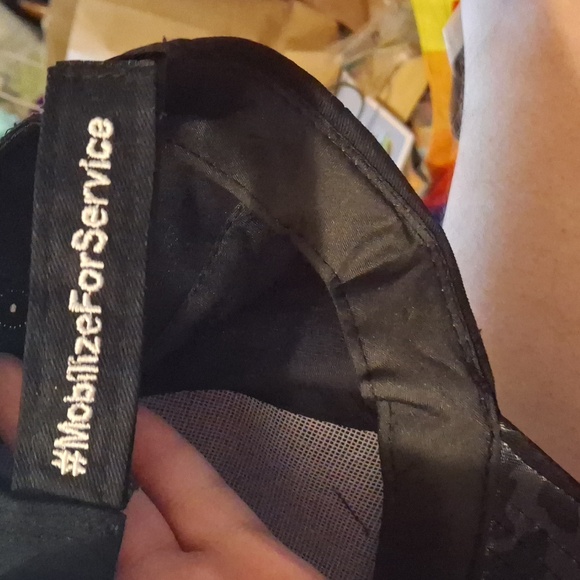 T-Mobile Tuesdays Baseball Cap Hat Black w/ U.S.A. Flag / Camo Patriotic Design - Picture 3 of 3